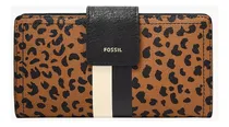 Comprar Cartera Monedero Billetera Dama Con Rfid Fossil Logan Ap