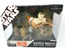 Comprar Star Wars Bantha W\u002F Tusken Raiders Battle Pack Ep 2 Aotc