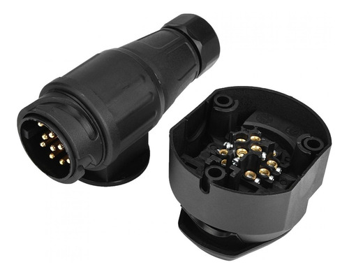 Conector De Reboque 12v 13 Pinos, Conector, Conector, Suport