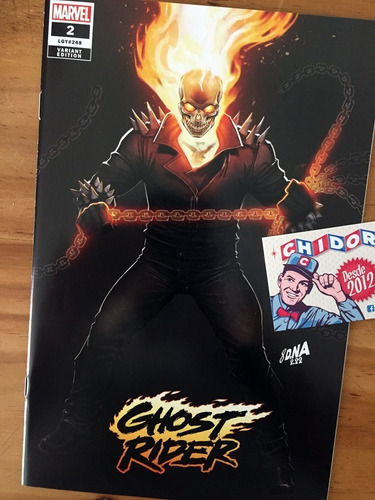 Comic - Ghost Rider #2 David Nakayama Dna