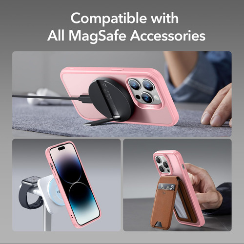 Capa De Telefone Ear Para iPhone 14 Pro Com Magsafe, Gel À P