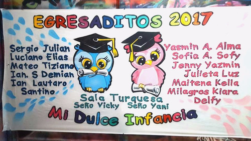 Imagen 2 de 2 de Banderas De Egresados
