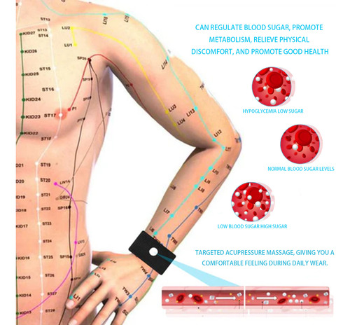 Pulseira De Equilíbrio De Glicose No Sangue