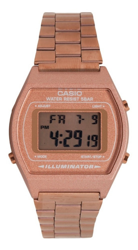 Reloj Casio Retro Oro Rosa B640wc-5adf Origina 100%