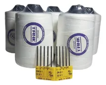 Comprar 5 Hilos+10 Agujas Originales Para Maquinas Coser Bolsas Tank