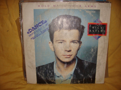 Vinilo Rick Astley Hold Me In Your Arms Abrazame Ee Si2