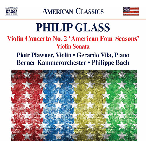 Cd: Glass/berner Kammerorchester/vila Violin Concerto 2