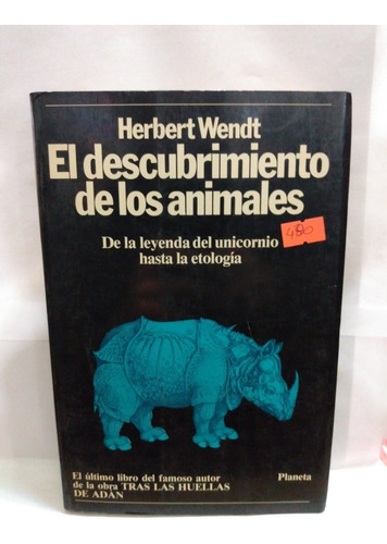 El Descubrimiento De Los Animales-herbert Wendt(j)