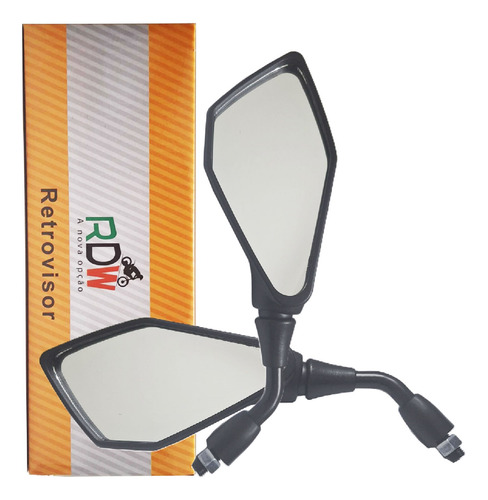 Retrovisor Kawasaki Z400 / Z800 / Z1000 Par Rosca Honda