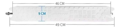 Degrau Sodramar Abs Anatômico Para Escada Plastico Branco