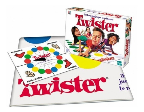 Twister Popular Juego Para La Familia Original Hasbro