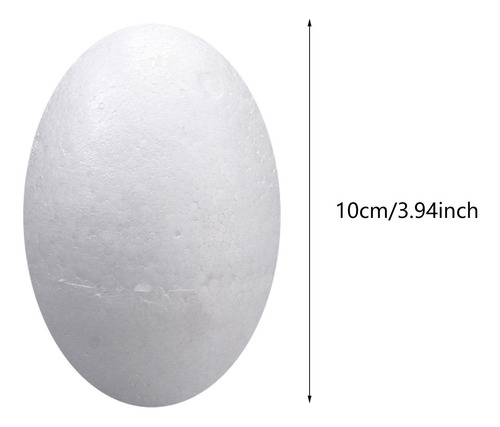 Huevos De Espuma De Poliestireno, Huevos De 20 Piezas 10 Cm