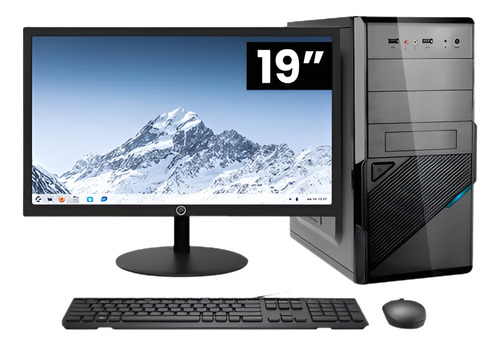 Computador Intel Core I5 8gb Ram Ssd 240gb Monitor 19 Win 11