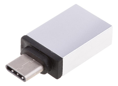 A Usb3.0 Adaptador Soporte Otg De Sincronización De Plata