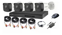 Comprar Cctv Kit Profesional Hikvision Dvr 4ch+4 Cam 1080p Tienda9cl