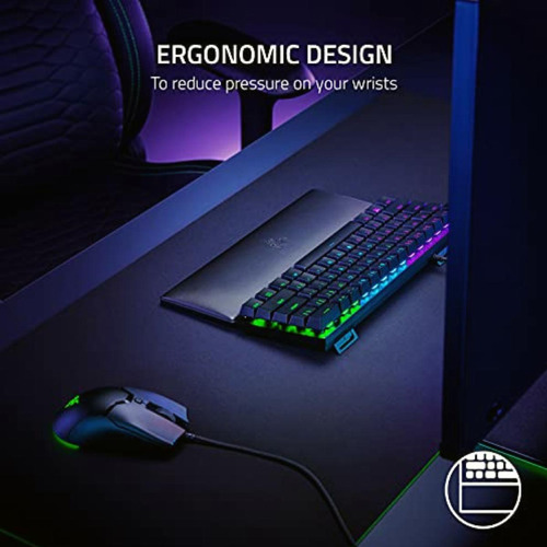 Razer Ergonomic Wrist Rest For Mini Keyboards: Plush