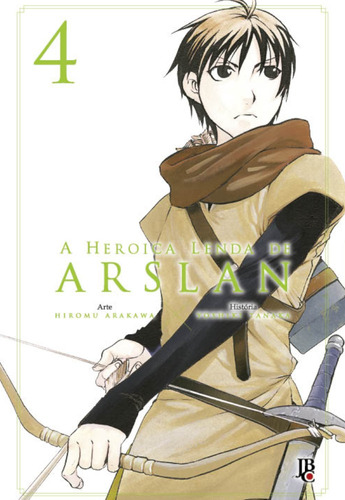 A Heróica lenda de Arslan - Vol.04, de Arakawa, Hiromu. Japorama Editora e Comunicação Ltda, capa mole em português, 2020