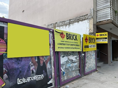 Imagen 5 de 5 de Lote En Paysandu 1600 - Planos Aprobados Vigentes Y Demolicion Finalizada - Villa Crespo
