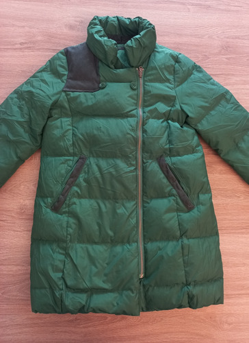 Campera Parka Plumas Benetton Niño Nene 12-14 Años Aprox