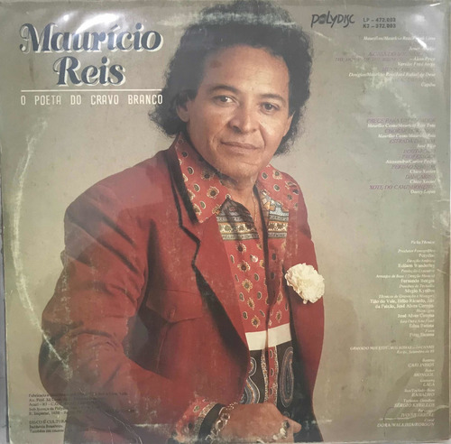 Lp Vinil Maurício Reis - Prece Para Um Pecador - 1990 - Mv (Usado)
