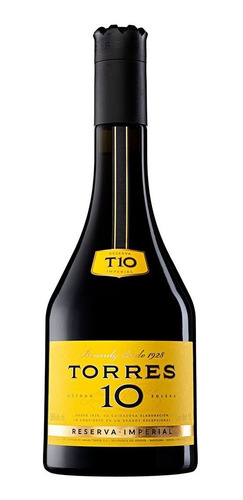 Brandy Torres 10 Botella De 1000 Ml