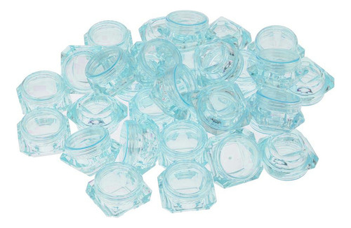 30pcs 5g Travel Container Crema Loción Tarros De Plástico