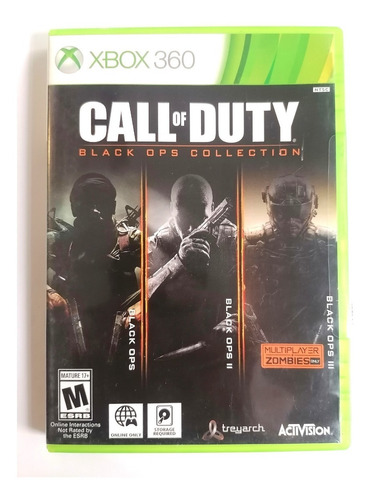 Call Of Duty Black Ops Collection Xbox 360 (Reacondicionado)