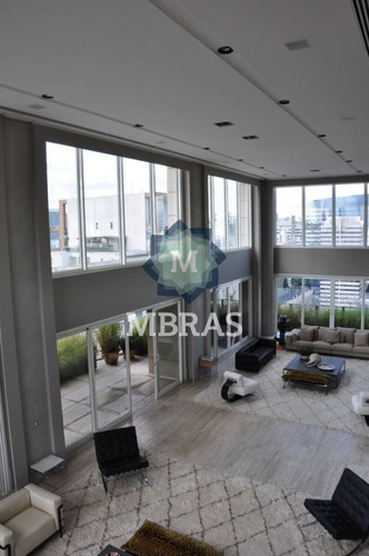 Imagem 9 de 15 de Cobertura No Melhor Do Itaim Bibi Com Vista Privilegiada - Mb5894