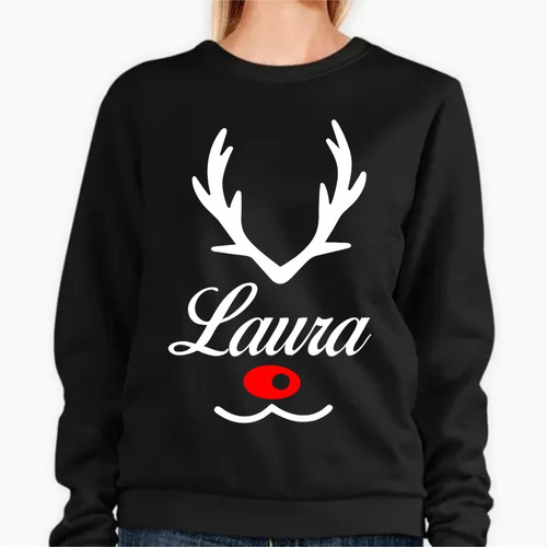 Sudaderas De  Pareja (2 Pzas )  Navidad Personalizadas