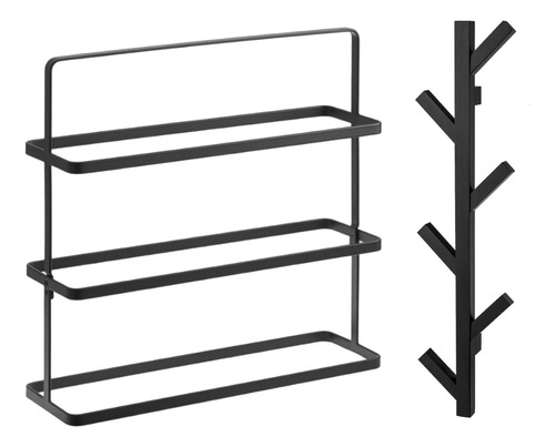 Zapatero Organizador De Calzados + Perchero X6 Ganchos