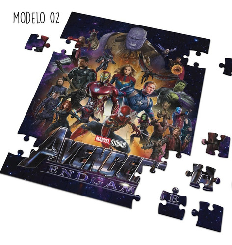 Avengers Endgame Rompecabezas De Colección Varios Diseños