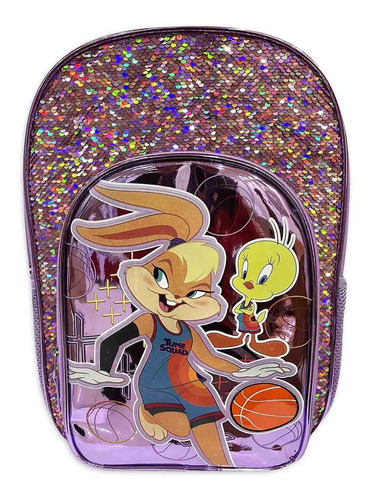 Bolso Morral Escolar Looney Tunes Lola Bunny Importado