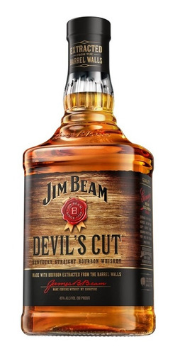 Whiskey Jim Beam Devils Cut 750ml -casa Otamendi