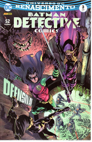 Detective Comics 3 Renascimento - Panini Bonellihq Cx279 E18