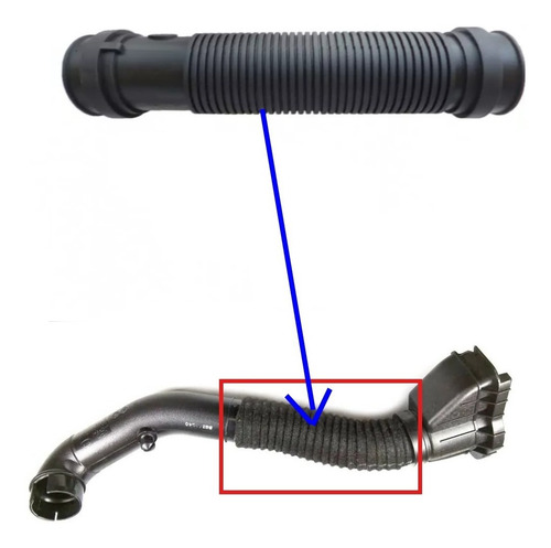 Imagem 2 de 7 de Mangueira Filtro De Ar Hyundai Hb20 2012 Ate 2016 Refil