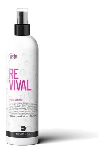 Spray Revitalizador Água Termal Revival Curly Care 300ml