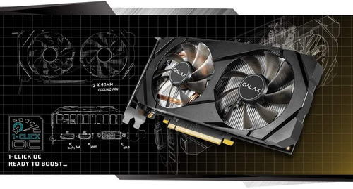 Placa De Vídeo Galax Geforce Gtx 1660 Ti 6gb Ddr6 Hdmi/dvi-d