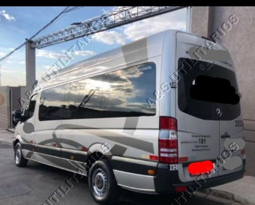 Imagem 2 de 4 de Mercedes Sprinter 415 Ano 2017 19 Lug Marticar Ais Ref 649