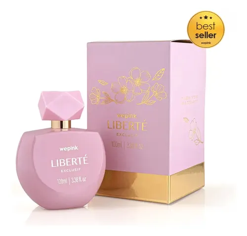 Perfume Liberté Exclusif Colônia 100ml - Virginia Samara Pink