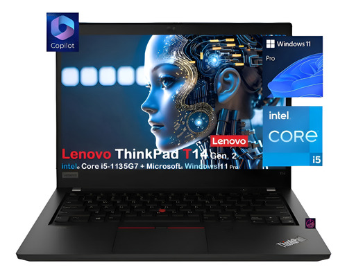 Thinkpad T14 Gen. 2 Core I5-1135g7 32gb 512gb 14-inch Win11 (Reacondicionado)