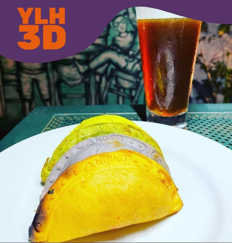 Imagen 2 de 2 de Repulgadora Cierra Empanadas | Ylh3d | Ml