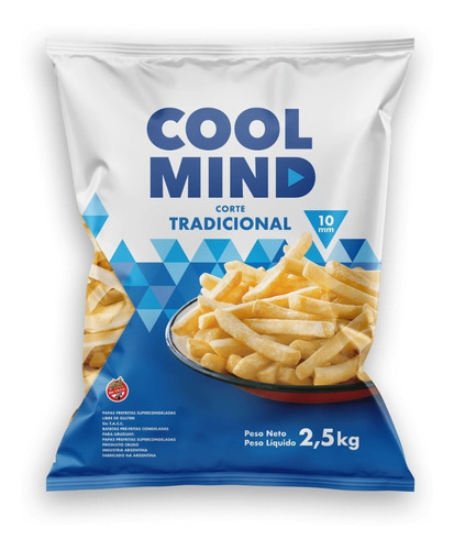 Papas Baston Cool Mind Tradicional X2500g