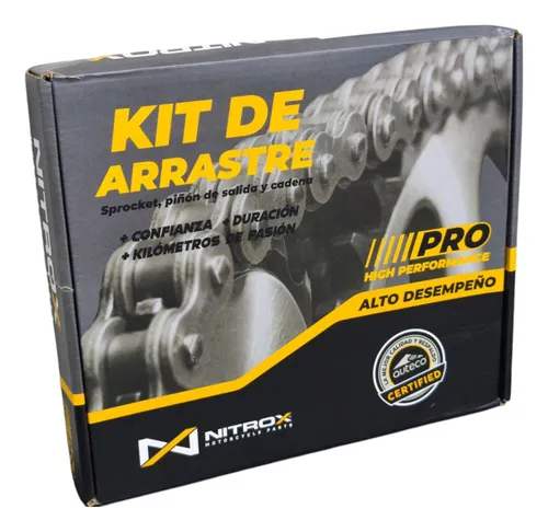 Kit De Arrastre Tvs Raider 125 Nitrox