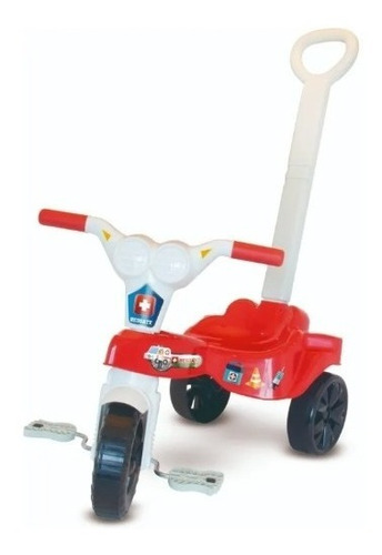 Triciclo Velotrol Infantil Kepler Tico Tico Com Empurrador