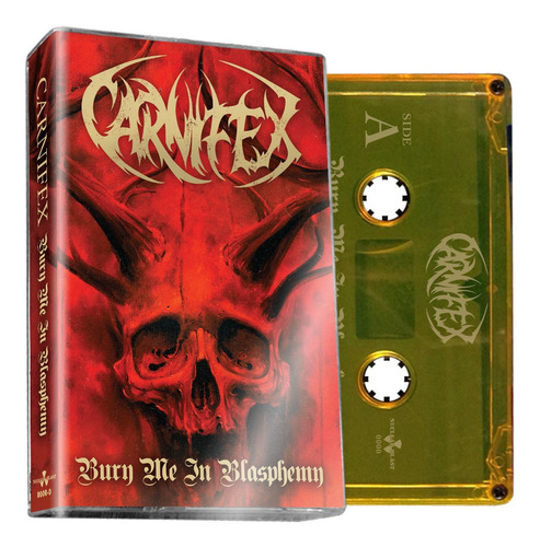 Carnifex - Bury Me In Blasphemy Cassette / Tape Nuevo!!