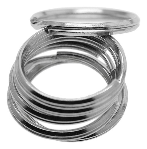 50 Piezas De Hierro En Llavero Resultados Anillos Partidos