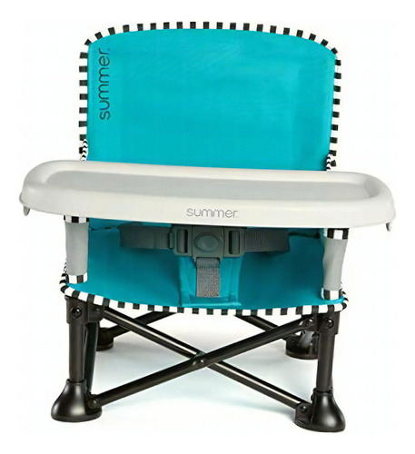 Summer Pop 'n Sit Se Asiento Elevador Portátil, Azul Aqua Color Azul (aqua Sugar)