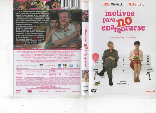 Motivos Para No Enamorarse - Dvd Original - Buen Estado