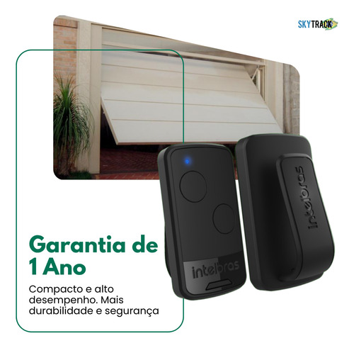 Controle Remoto Portão Automático Ep 02 Botões - Intelbras