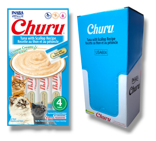 Churu AtĂșn Con Vieira 24 Tubos De 14g